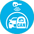 keyless can 2 small blue